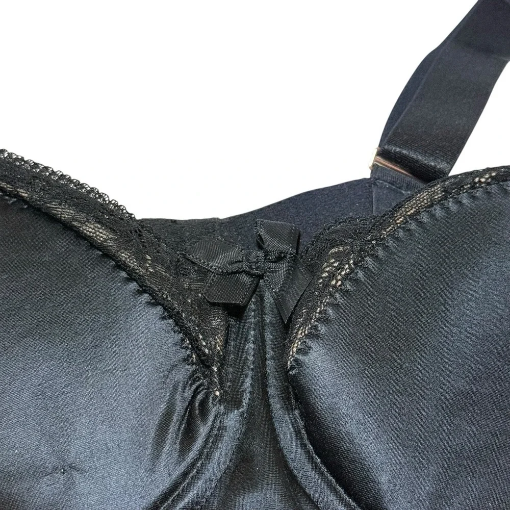 Gossard 38FF‎ UK ( 38H US) NWOT  Revolution Half Padded Bra Black Underwire Bow